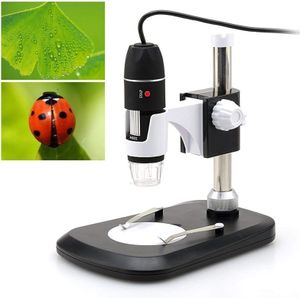 DMS-MDS800 40 X-800 X Vergrootglas 2.0MP Image Sensor USB digitale microscoop met 8 LEDs & professionele Stand