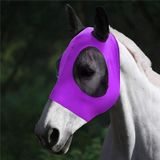 MMZ-001 Ademend Horse Mask Mosquito Insect en Fly Mask Ruiter Supplies (Purple)