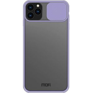Voor iPhone 11 Pro MOFI Xing Dun-serie doorschijnende matte pc + TPU Privacy Anti-glare Shockproof All-inclusive Beschermhoes(Paars)