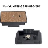 4 PCS BEXIN Tripod Quick Release Plate voor YUNTENG 691