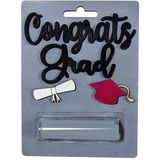 Creatieve houten Happy Graduation Wenskaarten Party Celebrations Congrats Card met geldhouder