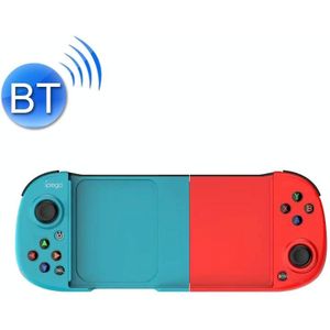 IPEGA PG-9217 Uitrekkende Bluetooth Draadloze Mobiele Telefoon Directe verbinding voor Android / IOS / Nintendo Schakelaar / PC / PS3 Game Handle (blauw rood)