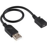 USB Man naar Micro USB Vrouwelijke Converter Kabel  Kabel lengte: ongeveer 22cm