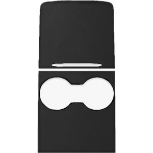 Voor Tesla Model3/Y Centraal bedieningspaneel Modificatie Anti-kras beschermende sticker (mat zwart)