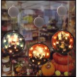 2 PCS Halloween Star String Light Show Window Horror Decoratie LED Battery Powered Hanging Lamp (Big Tree)