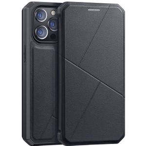 DUX DUCIS NIEUWE SKIN X Serie PU + TPU Horizontale Flip Lederen Case met Houder & Card Slots voor iPhone 13 Pro Max