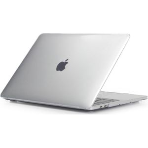 Laptop Crystal stijl PC beschermende case voor MacBook Pro 15 4 inch A1990 (2018) (transparant)