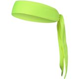 Unisex Sweat Wicking rekbare oefening Yoga Gym Bandana hoofdband zweetband hoofd stropdas sjaal Wrap  grootte: 1.2 * 0.06 m (lichtgroen)