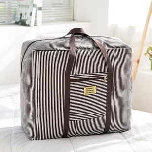 Oxford Doek Wasbare Stofdichte Quiltopslagtas Reizen Moving Draagbare Opbergtas  Specificatie: 43x33x18cm