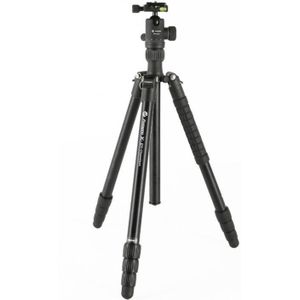 Fotopro x-go kameleon e Inklapbare aluminium camera-statief met dubbele actiebalkop