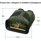 DT39 3 inch IPS Scherm Verrekijker Digitale Verrekijker Nachtzicht (Groen)