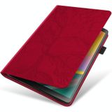 Voor Amazon Kindle 6 2022 Life Tree Series horizontale flip lederen tablethoes