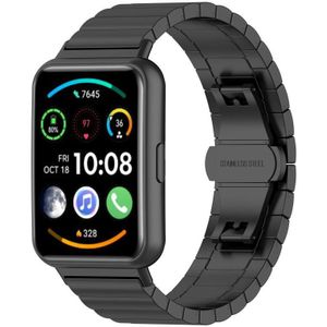 Voor Huawei Watch Fit 2 One-kraal metalen roestvrijstalen horlogeband