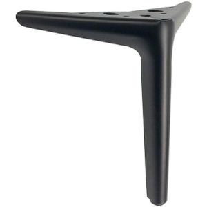 LH-XY-0010 Sofa Cabinet Metal Leg Meubilair Been  Hoogte: 19cm (Matte Zwart)