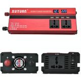 XUYUAN 2000W Autoomvormer met USB Display Converter  Specificatie: 12V tot 220V