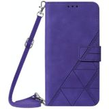 Voor Xiaomi MI 11 Lite Crossbody 3D relifs flip lederen telefoonhoes