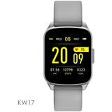 Lokmat KW17 1 3 inch TFT-scherm IP68 Waterproof Smart Watch  Ondersteuning Slaapmonitor / Hartslagmeter / Bloeddrukmeter(Grijs)