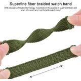 Voor Huawei horloge 3/3 Pro verstelbare nylon gevlochten elasticiteitsvervanging riem horlogeband  maat: 155 mm