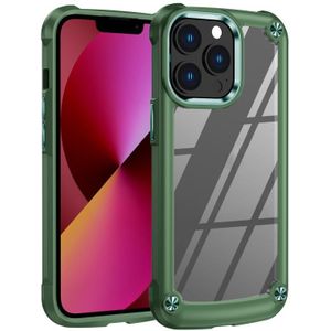 TPU + PC Lens Protection Phone Case voor iPhone 14 Pro Max  kleine hoeveelheid aanbevolen vr iPhone 14 lancering