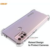 Voor Motorola Moto G30 / G10 Hat-Prince ENKAY Clear TPU Shockproof Case Soft Anti-slip Cover