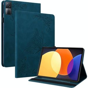 Voor Xiaomi Redmi Pad 5G vlinderbloem relif lederen tablethoes