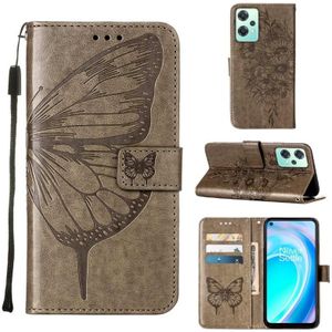 Voor OnePlus Nord CE 2 Lite 5G 5G Butterfly Leather Phone Case