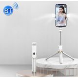 XT06S Live Beauty Bluetooth Tripod Selfie Stick (White)