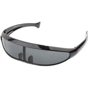 UV400 Bescherming sport zonnebrillen voor Outdoor sporten (zwart)