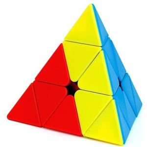 2 stks Derde-orde Solid Color Puzzle Early Education Magic Cube Toy  Style: vulkanisch