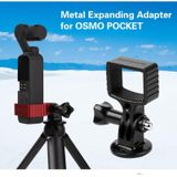 Sunnylife OP-Q9192 Metal Adapter Bracket voor DJI OSMO Pocket(Rood)