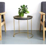 Eenvoudige koffietafel mini thee set vouwen bloem pot rack woonkamer meubilair