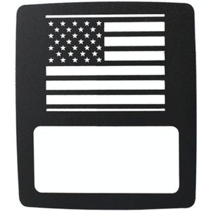 Auto achterlicht Refit decoratie patroon beschermhoes  Specificatie: Amerikaanse vlag vorm