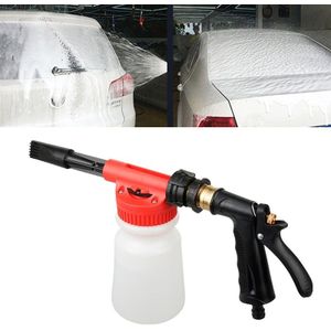 Draagbare multi-functionele auto wasmachine water gun Foam pot watersproeier  willekeurige kleur levering
