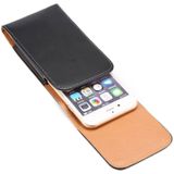 iPhone 6 & 6S vertikaal Crazy Horse structuur PU leren Heuptasje met riem clip