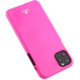 Voor iPhone 11 Pro Max MERCURY GOOSPERY JELLY TPU fluorescentie schokbestendig en kras geval (roze)