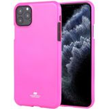 Voor iPhone 11 Pro Max MERCURY GOOSPERY JELLY TPU fluorescentie schokbestendig en kras geval (roze)