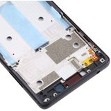 Front behuizing LCD-frame bezel plaat voor Nokia 7 TA-1041 (zwart)