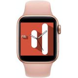 MX05 1 54 inch TFT Color Touch Screen Dual-mode Bluetooth Smart Watch  Support Sleep Monitor / Hartslagmeter / Bloeddrukmeter (Rose Gold)