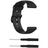 Voor Garmin Forerunner945/fenix5 Plus/Aanpak S60 Monochrome siliconen horlogeband