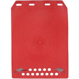 Heavy Duty Premium gegoten Splash Front en Rear Flaps spatborden  middelgroot  willekeurige levering(Red)