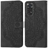 Voor Xiaomi Redmi Note 11 Internationale Mandala relif lederen telefoonhoesje