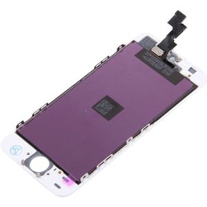 LCD-scherm en Digitizer voor iPhone 5S (wit)