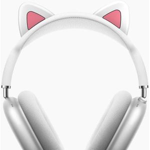 Cat-Ear Silicone Beam Cover For AirPods Max(White)