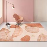 Modern Abstract Geometric Living Room Rug Coffee Table Cushion  Size: 50x80cm