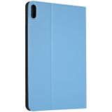 Voor Huawei Matepad Pro 10 8 inch voltage Craft textuur TPU horizontale Flip beschermende case met houder (hemelsblauw)
