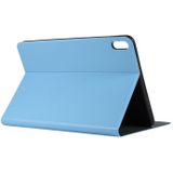 Voor Huawei Matepad Pro 10 8 inch voltage Craft textuur TPU horizontale Flip beschermende case met houder (hemelsblauw)