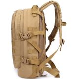 SUNJUNMAY J001 40L Waterproof Outdoor Molle Rucksack Backpack Camping Hiking Bag(Khaki)