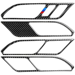 Auto Carbon Fiber Binnendeur Handvat Effen Kleur Decoratieve Sticker voor BMW G01  Left Drive