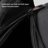 Anti-diefstal nylon laptop rugzakken school Fashion reizen mannelijke casual schooltas 15 6 inch (zwart met USB-poort)
