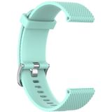 22mm Texture Siliconen Polsband Horloge Band voor Fossil Hybrid Smartwatch HR  Male Gen 4 Explorist HR  Male Sport (Groen)